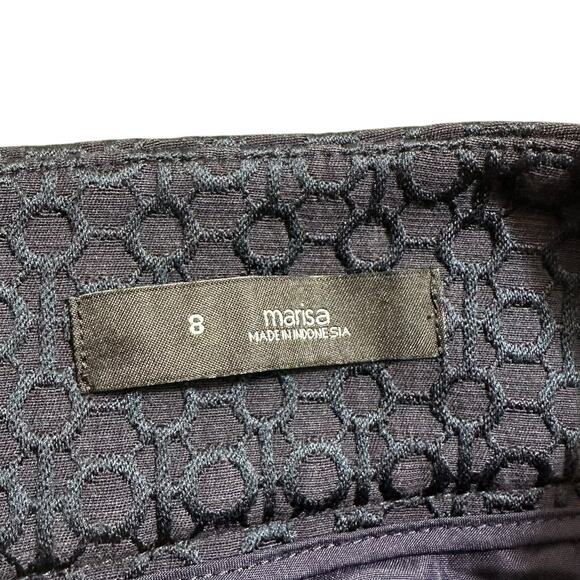 Ann Taylor Loft Marisa Skinny Ankle Pants Mid Rise Navy Blue 8 Classic Academia - Picture 8 of 10